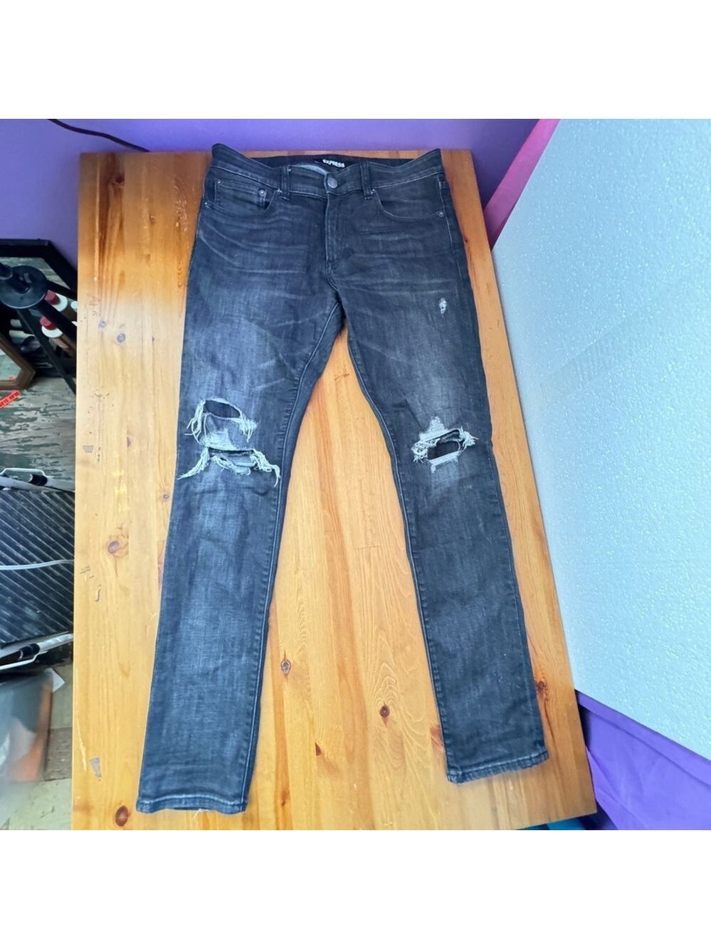 Express super skinny jeans